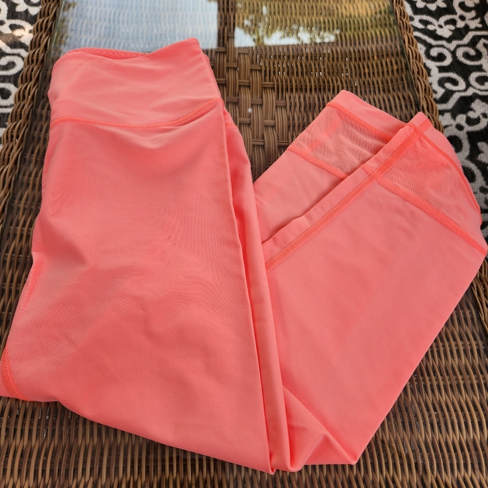 Victoria Secrets leggings in orange size medium